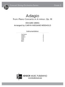 Adagio - Full Score