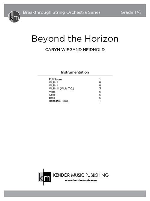 Beyond the Horizon - Full Score