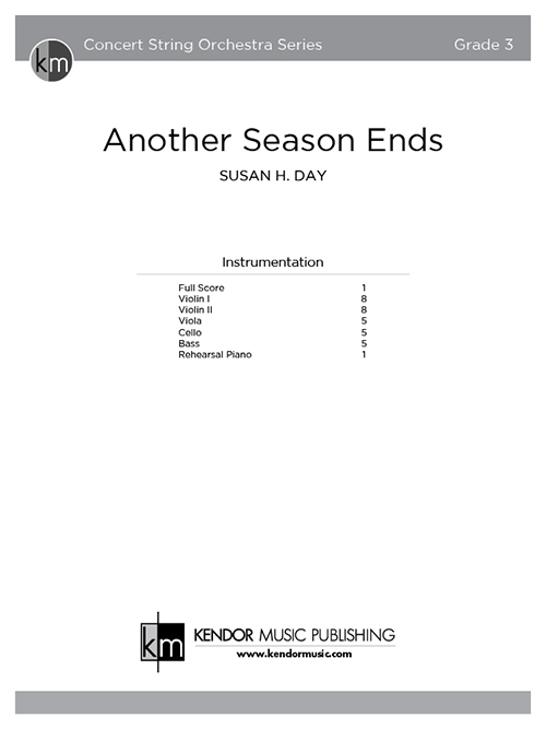 Another Season Ends - Full Score