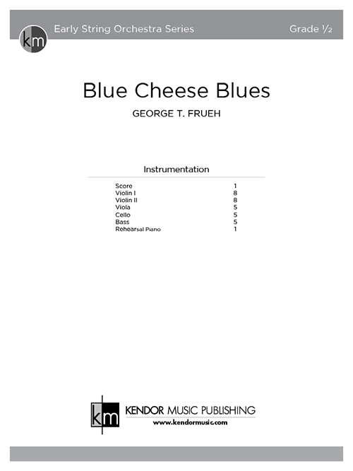 Blue Cheese Blues - Full Score