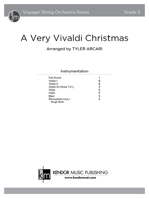 A Very Vivaldi Christmas - Full Score