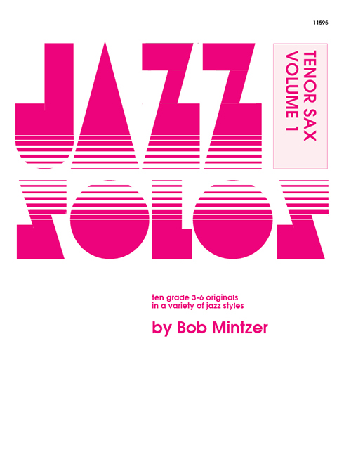 Jazz Solos For Tenor Sax, Volume 1
