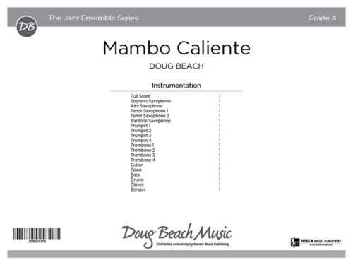 Mambo Caliente - Full Score