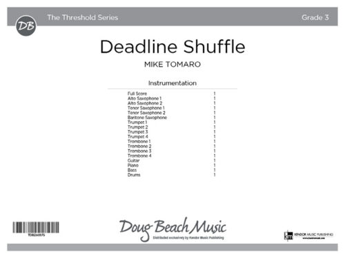 Deadline Shuffle - Full Score