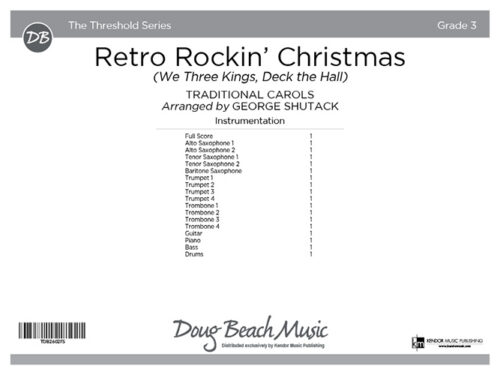 Retro Rockin' Christmas - Full Score