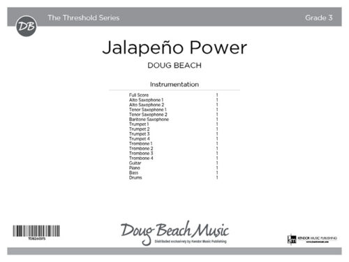 Jalapeño Power - Full Score