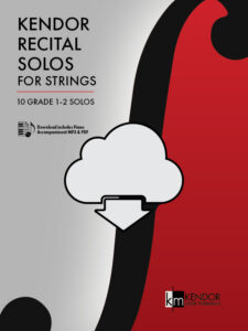 Kendor Recital Solos for Strings Piano Accompaniment
